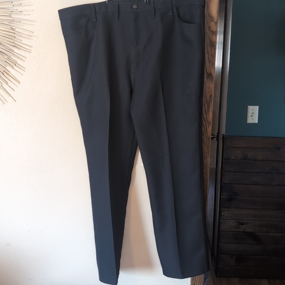 Wrangler 82BK Polyester Wrancher Black Boot Jeans Trousers - Picture 4 of 6